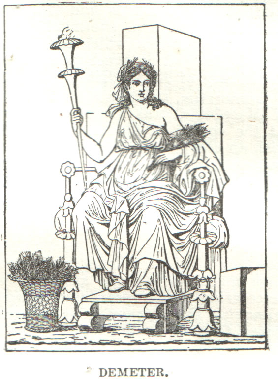 demeter, Greek Great Mother Goddess