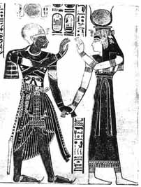 Isis with Ramses III